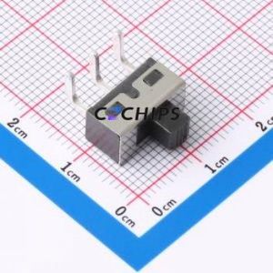 HX SS12D10G4-WJ Slide Switch Through hole-3P,6.7x12.7mm Switch Single Pole Double Throw Rectangle Pin Header PC Pin 12.7mm - Product Image 1