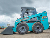 SWL2830 2.8T Skid Steer Loader 0.4m³ Kompak untuk Penanganan Material Industri