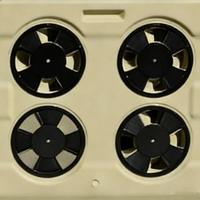 Enclos d'élevage de veaux en plastique pour l'intérieur, boxes de calfeutrage, abris en acier pour veaux, équipement d'élevage agricole avec ventilateur