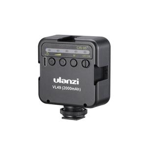 Ulanzi VL49 Mini luce Video LED 6W 5500K illuminazione fotografica 2000mAh batteria integrata slitta a freddo 1/4 S per telefono e alimentazione - Product Image 3