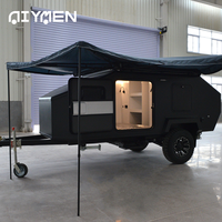 Mini-caravane de luxe australienne tout-terrain pour 4 personnes, en fibre de verre, pour expéditions et camping