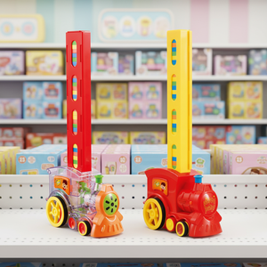 Jouet de construction éducatif en plastique ABS pour enfants, meilleur jouet électronique à construire, <span class=keywords><strong>mini</strong></span> voiture <span class=keywords><strong>électrique</strong></span> <span class=keywords><strong>Domino</strong></span>, ensemble de 20 pièces - Product Image 4