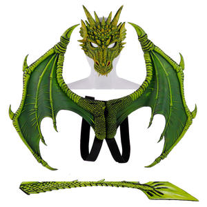 <span class=keywords><strong>Costume</strong></span> d'aile de <span class=keywords><strong>dragon</strong></span> pour enfants, ensemble de masque de queue de dinosaure, cosplay, <span class=keywords><strong>costume</strong></span> de <span class=keywords><strong>dragon</strong></span> d'Halloween pour enfants - Product Image 4