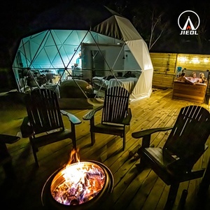 Tente Igloo dôme à bulles transparent Globe extérieur moderne Tente dôme de glamping avec salle de bain et cuisine - Product Image 5