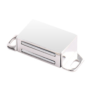 Cabinet Magnetic Drawer Catcher Miniature Invisible Door Stopper For Wardrobes Cabinets <b>Sliding</b> Doors Alloy Iron Plastic Modern - Product Image 5