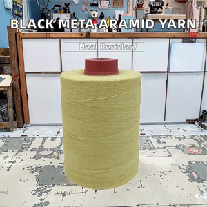Hilo de Meta Aramida Negro 1313 Colorido 20s2 20s3 30s2 30s3 de Alta Tenacidad y Resistencia a Altas Temperaturas para Bordado - Product Image 2