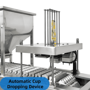 Machine de remplissage et de scellage de tubes en papier pour sorbet Callipo à grande vitesse, 4 lignes, machine de fabrication et d'emballage de cornets de crème glacée personnalisés - Product Image 3
