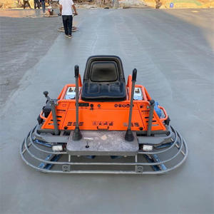 Benzin Manuelle Fahrt auf vibrierenden Beton maschinen Power Trowel Driving Type Leveler Power Trowel für den Bau - Product Image 1