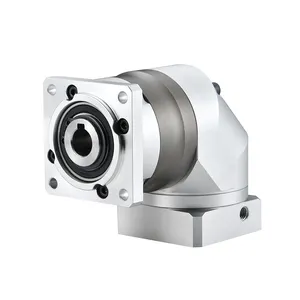 Diwager series 60mm round flange right angle planetary gearbox reducer , three stage reduction ratio 60:1- 512:1 for s(PZK060A)