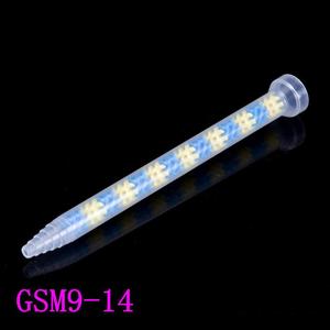 GSM9-14 AB Keo <span class=keywords><strong>Epoxy</strong></span> tĩnh trộn vòi phun x-hình dạng dính Hộp mực <span class=keywords><strong>Mixer</strong></span> tip nhựa <span class=keywords><strong>Mixer</strong></span> <span class=keywords><strong>Epoxy</strong></span> trộn vòi phun - Product Image 2