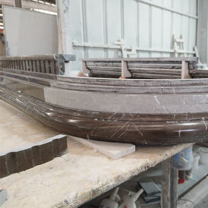 Dalle de marbre naturel imperméable couleur café mousse, personnalisée ODM/OEM TMZ STONE pour la décoration d'hôtels modernes - Product Image 3