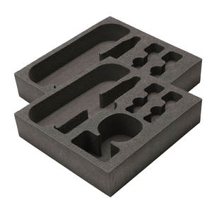 Planche en mousse <span class=keywords><strong>EVA</strong></span> personnalisée, planche en mousse <span class=keywords><strong>EVA</strong></span> haute densité, matériau en éponge noire moussante, doublure en <span class=keywords><strong>EVA</strong></span> - Product Image 1