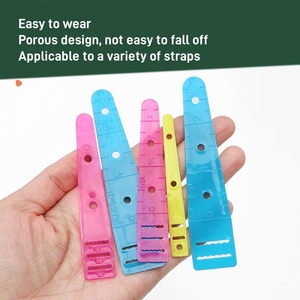 เข็มขัด3สีอุปกรณ์ทำเกลียวสำหรับใส่เข็มขัดแบบยืดหยุ่นอุปกรณ์ร้อยเชือกสำหรับเย็บปะติดปะต่อกันแบบเรียบง่าย - Product Image 2