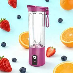 Custom nut milk blender Portable Blender Battery Power One-Click button motor micro blender portable blender <b>machine</b> industrial - Product Image 1