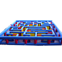 Labyrinthe gonflable en PVC de Chine Maison hantée Labyrinthe d'Halloween
