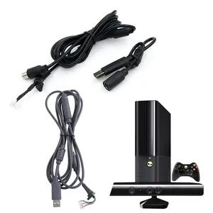 USB 4 Pin For Cable Cord +Breakaway Adapter For Xboxes- 360 Wired Controller Accessories Charging Cable Data Cables
