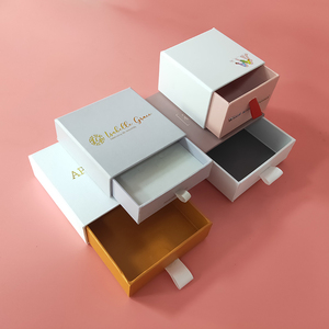 <span class=keywords><strong>Jg01</strong></span> Tùy Chỉnh Đồ Trang Sức Màu Đỏ Bao Bì Sang Trọng Nhung Hộp Đồ Trang Sức Với Logo In - Product Image 1