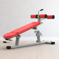 Musculation Équipement de fitness commercial Planche de musculation abdominale réglable Fitness Sit-up Incline Crunch Bench