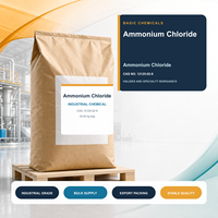 Chlorure d'ammonium NH4Cl 99% en poudre, sac de 25 kg, qualité industrielle, engrais, alimentation animale