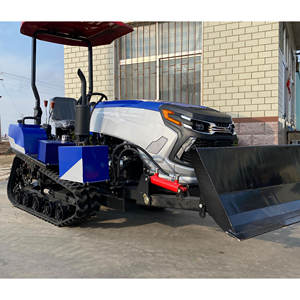 Mini tracteur à chenilles 80hp Tracteur agricole multifonctionnel avec boîte de vitesses moteur Chenille en caoutchouc de Chine Puissance nominale 25hp 50hp - Product Image 2