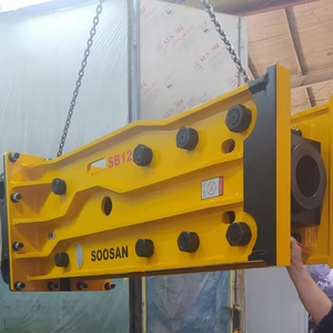 Para Motor de martillo hidráulico de tipo superior SOOSAN SB 121 diseñado específicamente para excavadoras pesadas 28-35 toneladas para construcción - Product Image 1