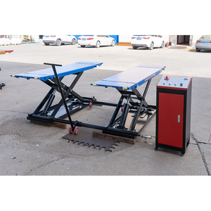 BAOHUA gunting pengangkat mobil, perbaikan otomatis <span class=keywords><strong>3T</strong></span> ultra-tipis posisi rendah tanpa dig gunting Hydraulic Ulis pengangkat mobil - Product Image 2