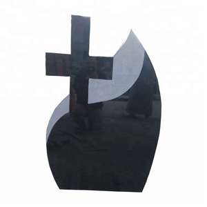 Lápida de Granito con Cruz Personalizada: Monumento que Combina Religión y Arte, Piedra Conmemorativa con Cruz - Product Image 5