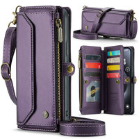Nouvel étui portefeuille en PU personnalisé à succès pour iPhone 15 Pro Max avec fermeture éclair détachable – Accessoires pour téléphone portable