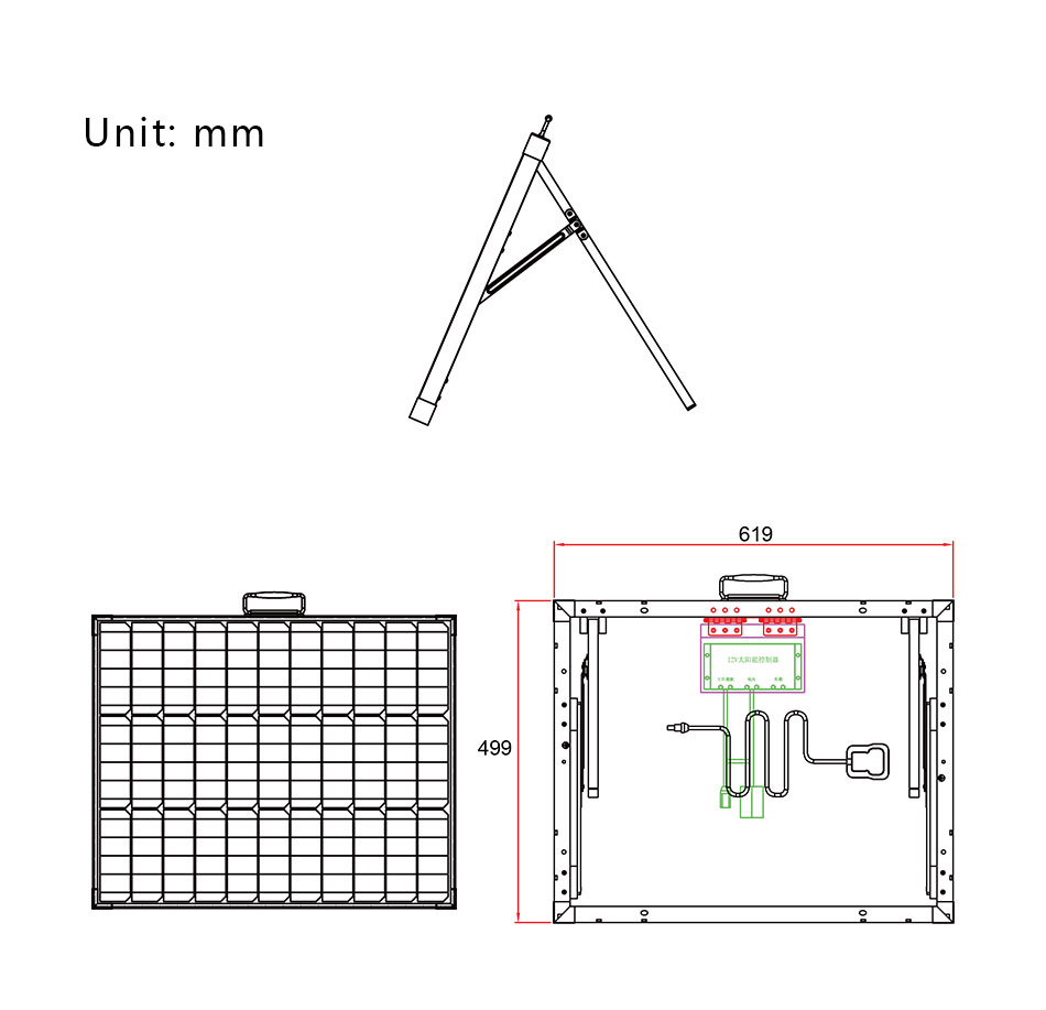 Быстрая отправка 100 Вт монокристаллическая солнечная панель моно в китайском производстве солнечных панелей