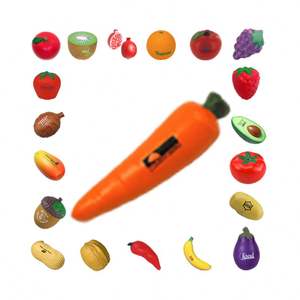 Pelota Antiestrés con Forma de Zanahoria, Pelota Antiestrés Biodegradable de Poliuretano para Personalizar, Pelota Antiestrés con Forma de Zanahoria - Product Image 2