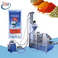 Machine d'emballage alimentaire rotative de haricot grain noix machine d'emballage remplissante Doypack machine d'emballage sous vide de poudre