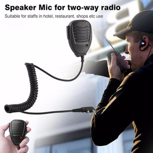 K Type <strong>Ham</strong> Radio Microphone Walkie Talkie Hand Speaker Mic <strong>Handheld</strong> Baofeng Microphone for Walkie Talkie - Product Image 5