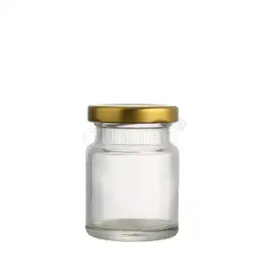 เหยือกแก้วสำหรับน้ำผึ้งขนาดเล็ก30มล. 50มล. 700มล. 100มล. เหยือกแก้วทรงรังนกสำหรับน้ำผึ้ง