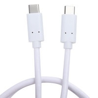 Cable USB de carga rápida de 60W 5A de doble cabeza tipo C con chaqueta de TPE y conductor de cobre puro para teléfono móvil