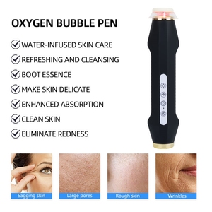 Appareil facial à bulles d'oxygène, appareil portable pour le soin de la peau, masseur pour les lèvres et les yeux, anti-âge, blanchissant, outil de beauté - Product Image 3