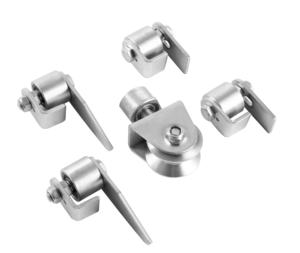 Roulettes en acier inoxydable à 360 degrés pour <span class=keywords><strong>portail</strong></span> coulissant automatique - Product Image 5