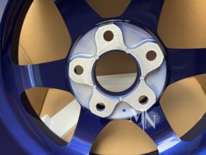 ล้อแม็กซ์ <span class=keywords><strong>TE37</strong></span> <span class=keywords><strong>SL</strong></span> สีน้ำเงิน สำหรับ Subaru BRZ Civic Type R E46 M3 ขนาด <span class=keywords><strong>18</strong></span> ถึง 24 นิ้ว ผลิตตามสั่ง - Product Image 5