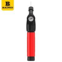 BAIMEI TWO-17B Pompe à main portable mini pour gonflage de ballons de football, en matériau PP durable et écologique, étanche