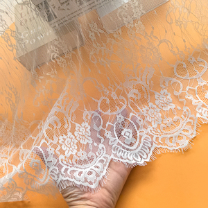 Tessuto <span class=keywords><strong>in</strong></span> <span class=keywords><strong>pizzo</strong></span> bianco e nero di alta qualità per abiti <span class=keywords><strong>tende</strong></span> ciglia eco-friendly per scarpe e borse - Product Image 5