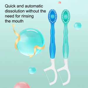 Mini cepillos de dientes desechables portátiles <span class=keywords><strong>Cepillo</strong></span> con <span class=keywords><strong>pasta</strong></span> de dientes manual de cerdas suaves <span class=keywords><strong>Cepillo</strong></span> de dientes pequeño con <span class=keywords><strong>pasta</strong></span> de dientes <span class=keywords><strong>para</strong></span> viajes - Product Image 6