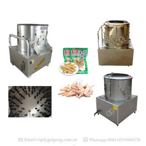 Máquina peladora de patas de aves de corral, limpiador de garras de pollo, pelador de piel - Product Image 3