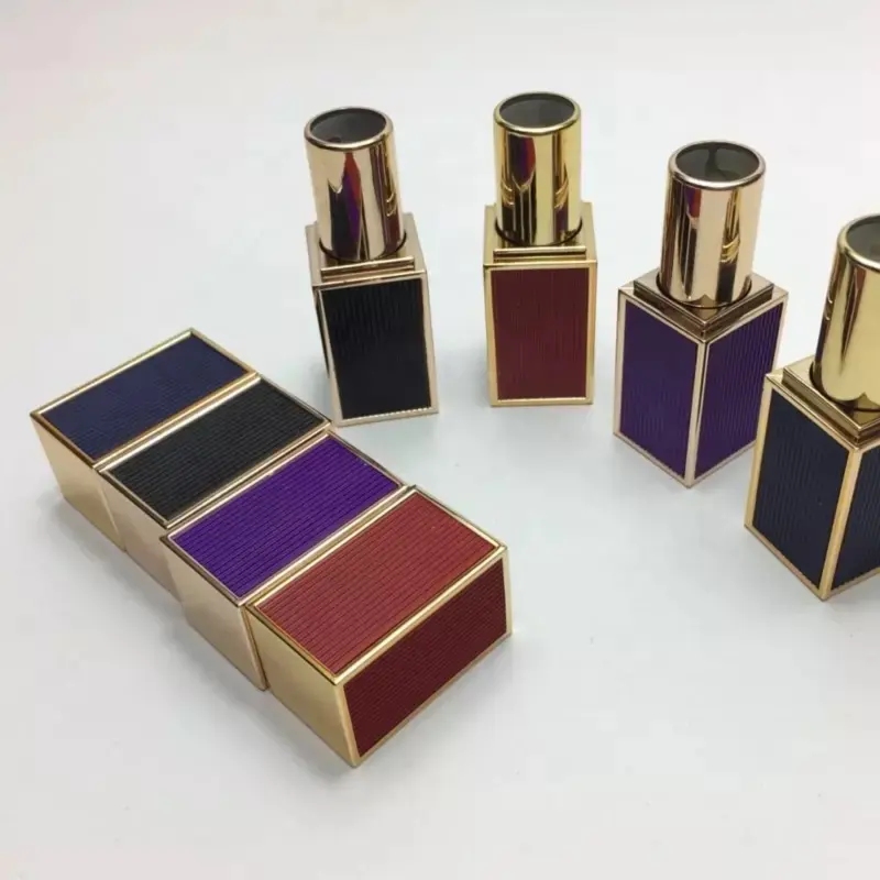 Luxury magnetic lipstick containers Beauty Plastic Product Lipstick Case for plastic tube packaging