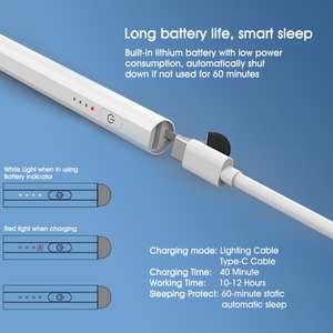 Tablette universelle 2 en <span class=keywords><strong>1</strong></span> en aluminium, stylet tactile, pour Ipad, <span class=keywords><strong>Apple</strong></span>, <span class=keywords><strong>Iphone</strong></span>, Android, Samsung - Product Image 3