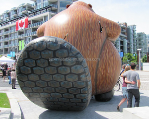 Guangzhou fabrication Décoration de fête Animaux gonflables Castors gonflables géants personnalisés pour la publicité et la décoration - Product Image 3