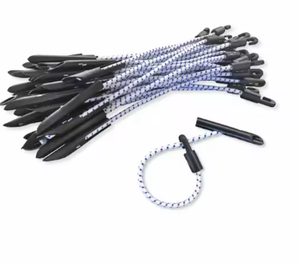 Accessoires de bâches d'échafaudage Attaches à bascule de 32cm utilisées pour les bâches d'attache Attaches de cordon de choc élastiques fabriquées en Chine - Product Image 2