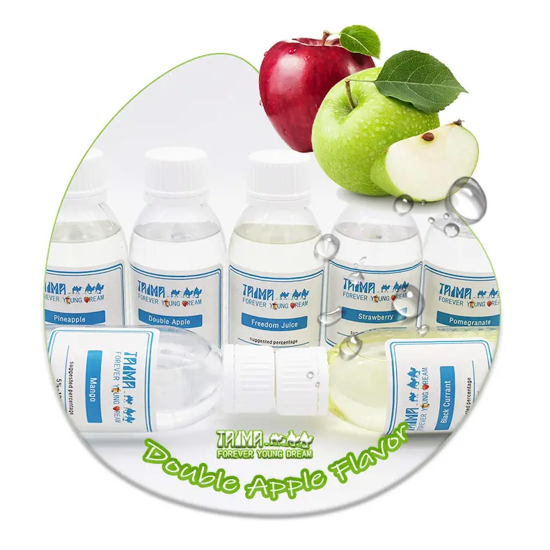 Yüksek kaliteli nargile lezzet bitki özü çift elma yüksek konsantrasyon