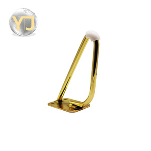 Yijun Furniture Leg Gold Brushed Metal Heavy Duty Modern Minimalist Coffee Table <b>Sofa</b> <b>Support</b> Hardware Accessory - Product Image 5