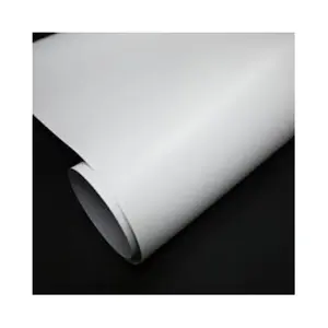 Made In Taiwan Flex Rolls Poster Materials Matte PVC/PET White Film Display And Pop Film