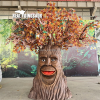 Plantes Animées Modèle Personnalisé Arbre Parlant Animatronique Taille Réelle