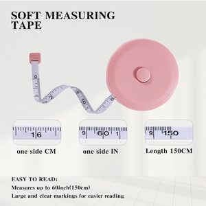 Wholesale Weight-Keeping Measurement Tape Measures Mini Small Pocket <b>Sewing</b> Tailor PVC Waist Body BMI Measuring Tapes - Product Image 4